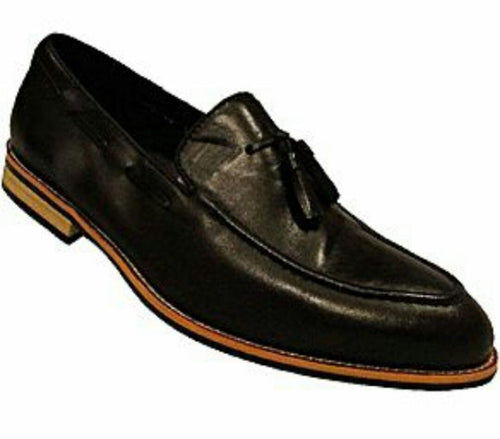 Mens Black Leather Shoes