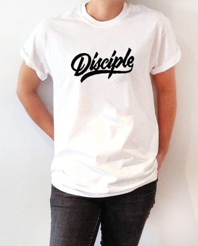White Disciple Ladies T-Shirt