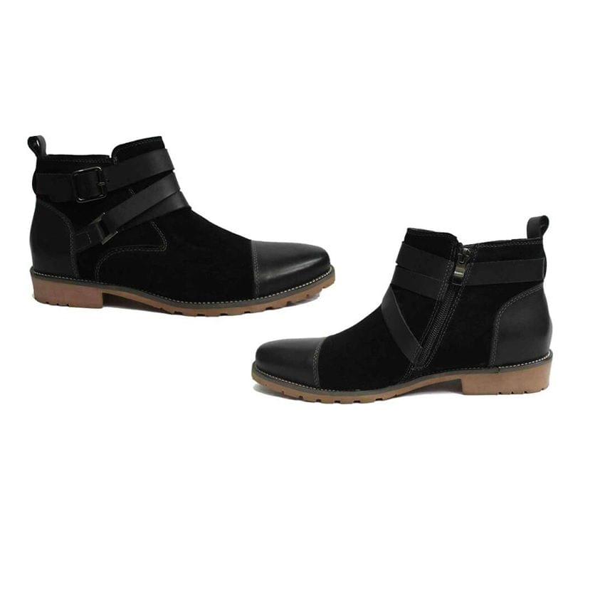 Timberland Black Mens Shoes With Zip
