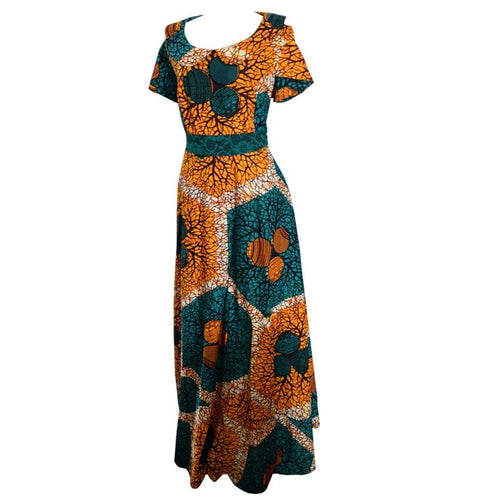 Peterpan Ladies Coloured Round Dress Long