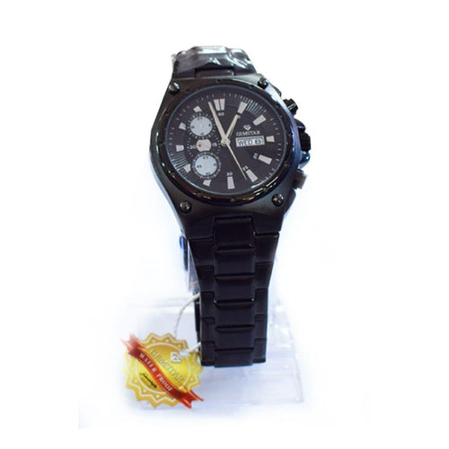 Gemister Black Ladies Watch