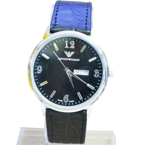 Emporio Armani Black And Blue Men's Watch