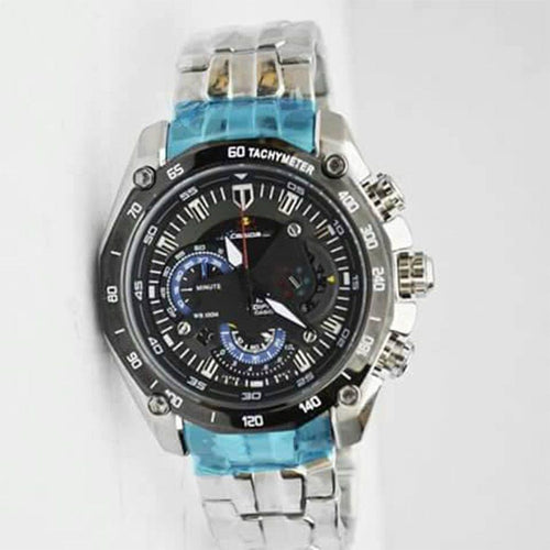 Black And Silver Men's Watch