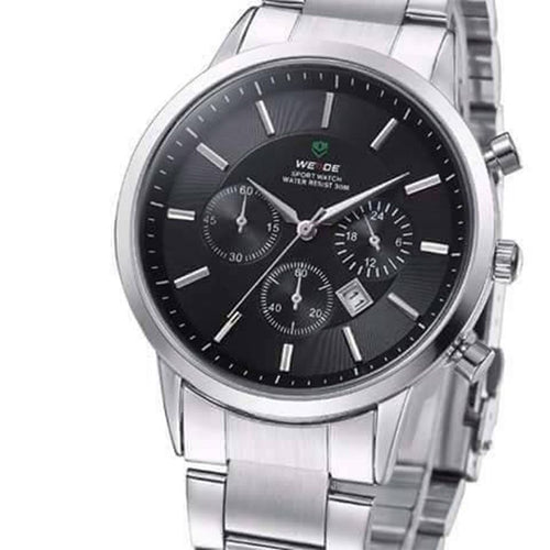 Wedge Black And Silver Men's Watch