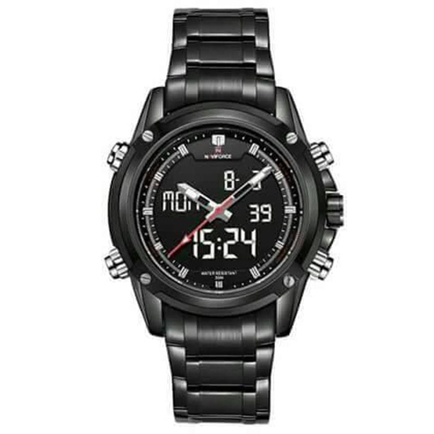 Naviforce Black Men's Watch