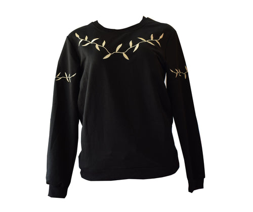 Black Designer Jumper