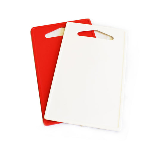 White And Red Chopping Board