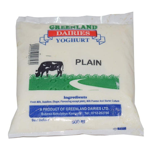 Greenland Dairy Plain Yoghurt 500Ml