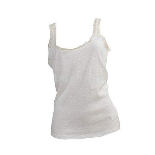 White Sleeveless Camzels