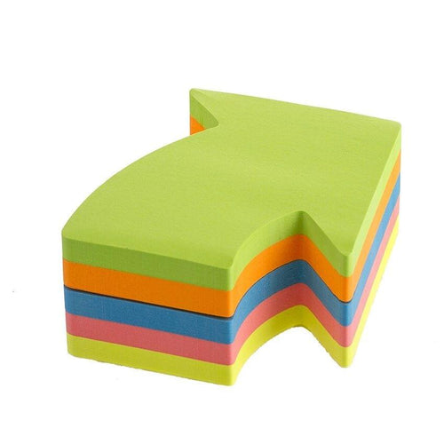 Sticky Notes 400 Pages Colours Arrow Shape